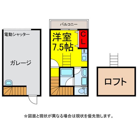 SKｶﾞﾚｼﾞｵ安食Ⅰの物件間取画像